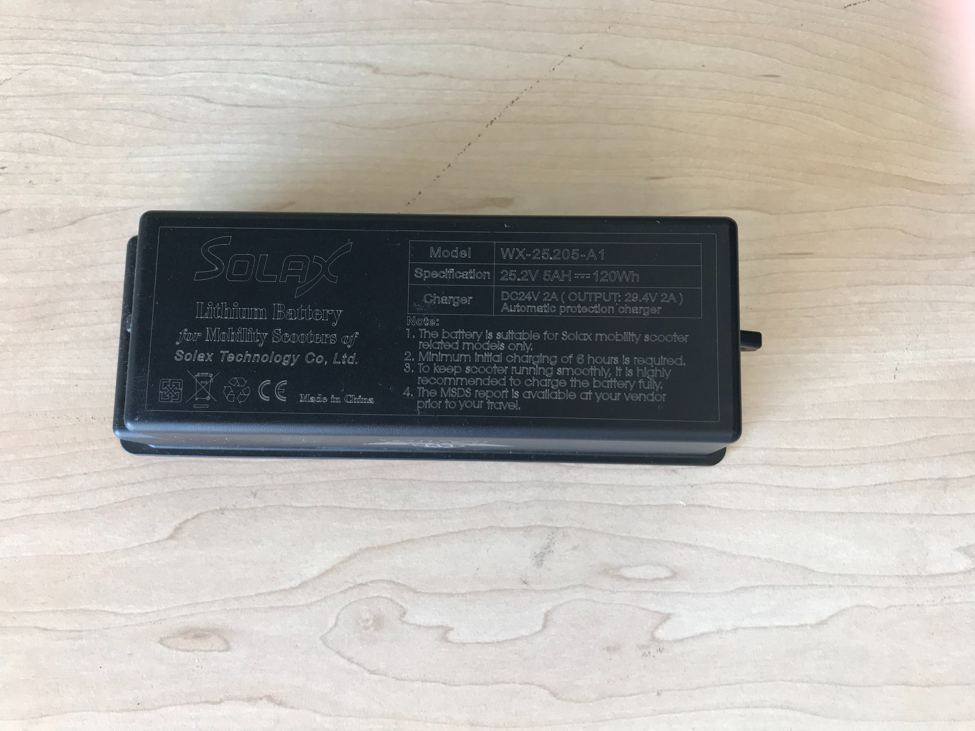 Maleta Spare Battery